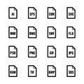 File type icons: Graphics Ã¢â¬â Bazza UL series